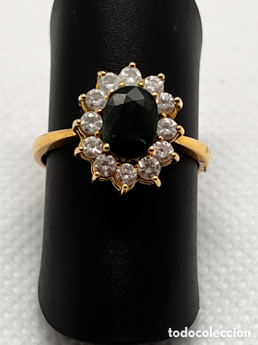 Joyeria: Anillo diamantes oro amarillo - Foto 1