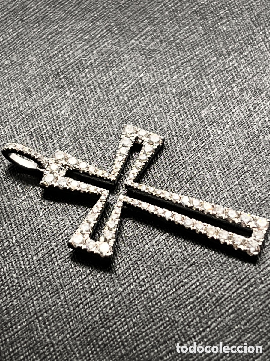 Joyeria: Colgante diamantes oro blanco - Foto 4