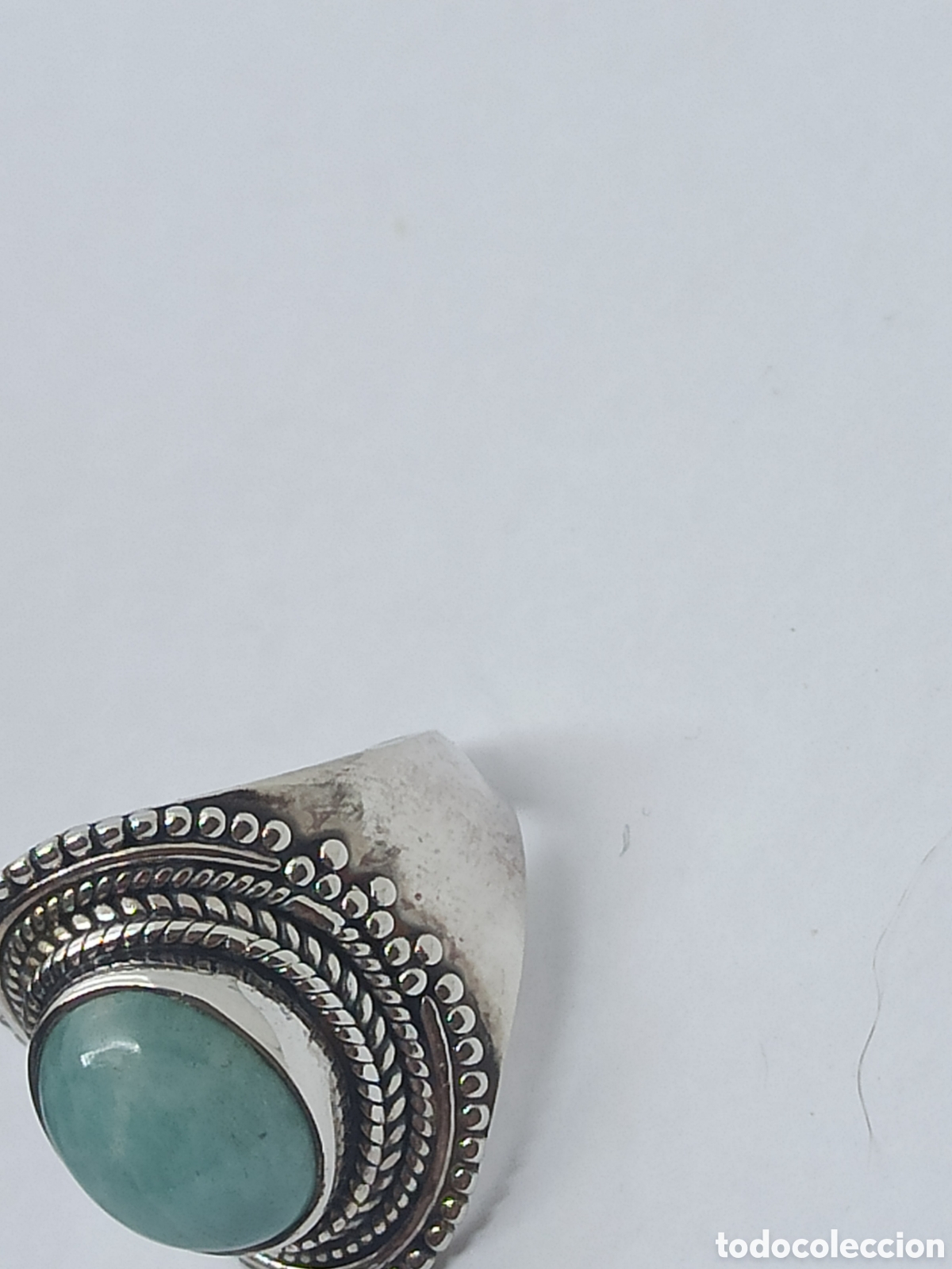 Joyeria: Anillo en plata de ley 925 y Amazonita - Foto 5