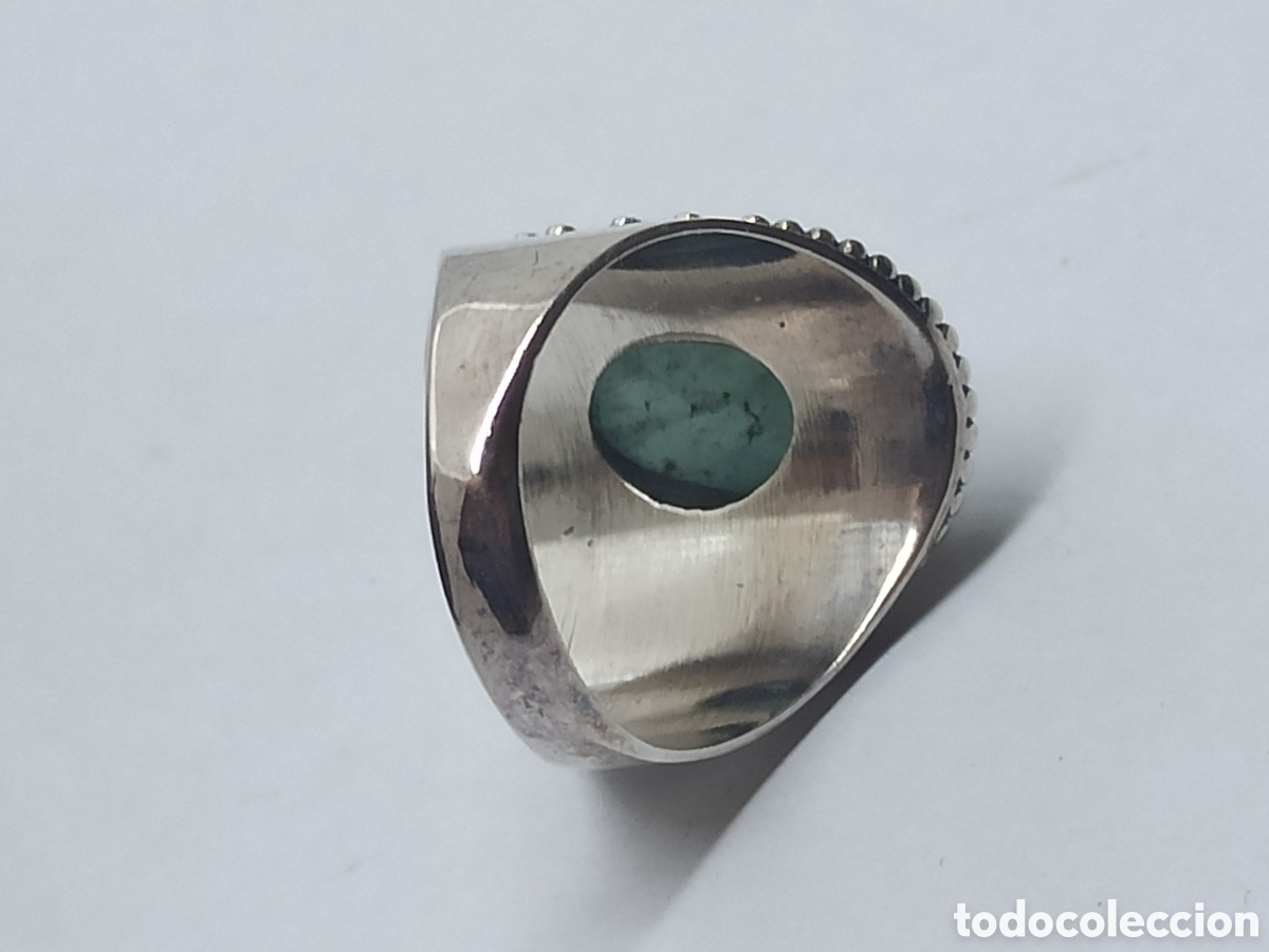 Joyeria: Anillo en plata de ley 925 y Amazonita - Foto 7