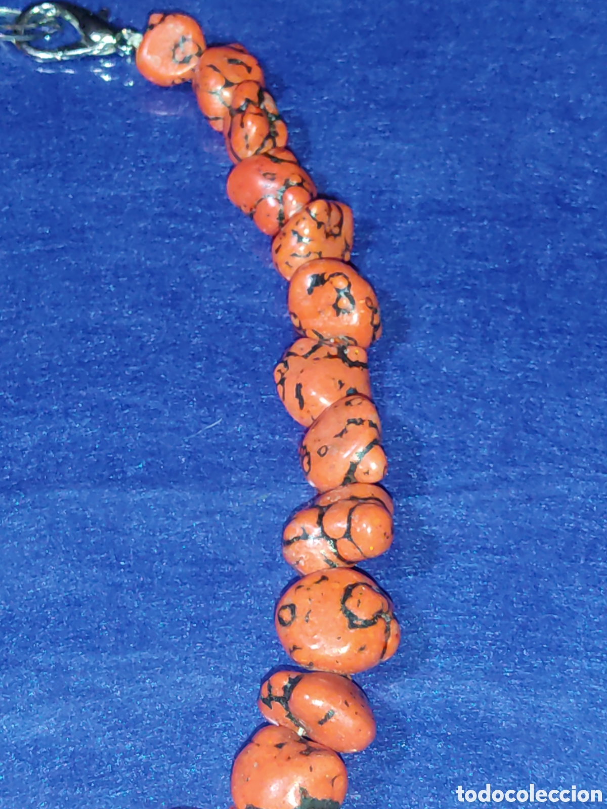 Joyeria: Collar de turquesas roja.Vintage. - Foto 4