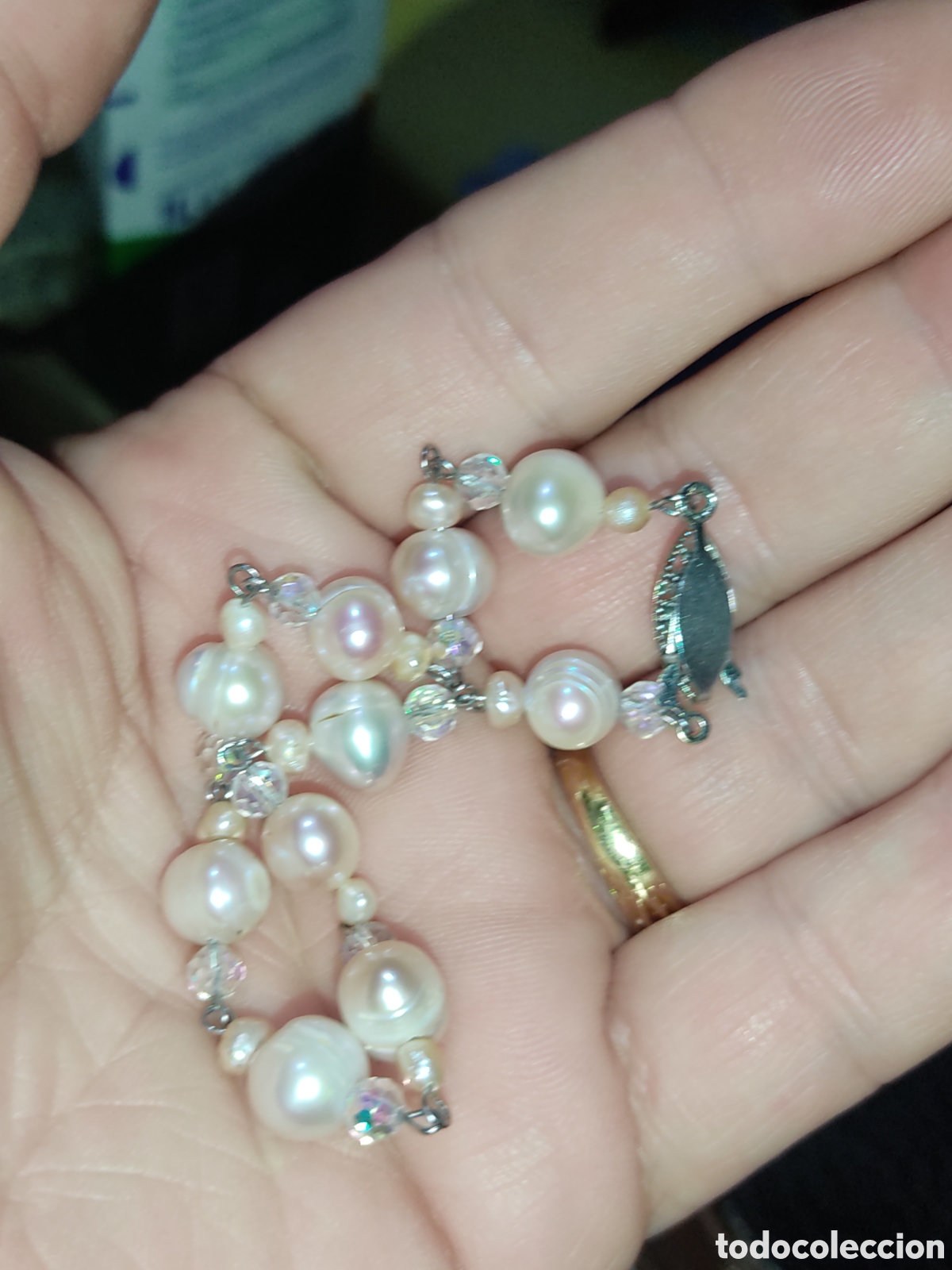 Joyeria: Pulsera de perlas.Vintage. - Foto 1