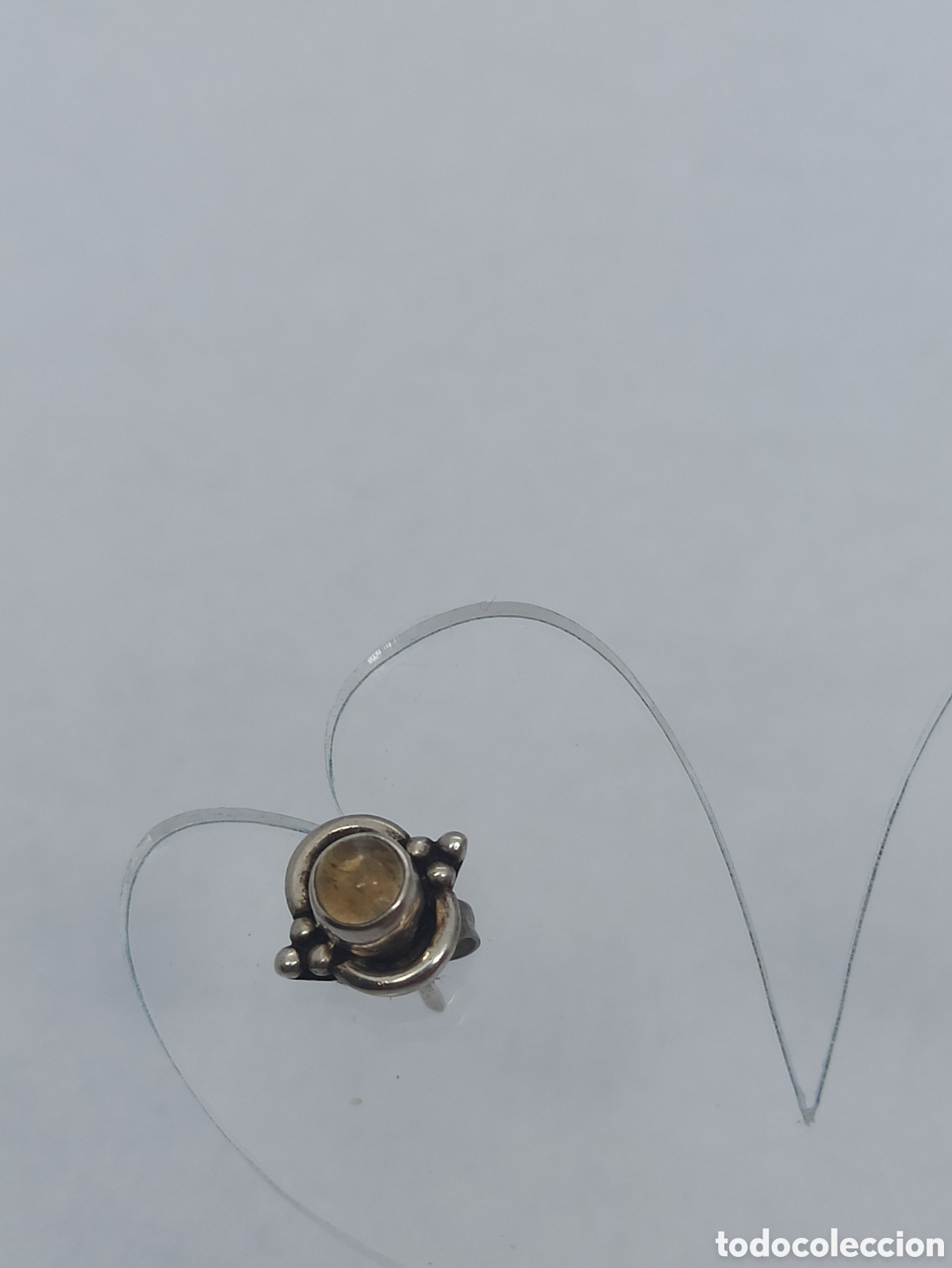Joyeria: Pendiente en plata de Ley 925 y piedra natural - Foto 4