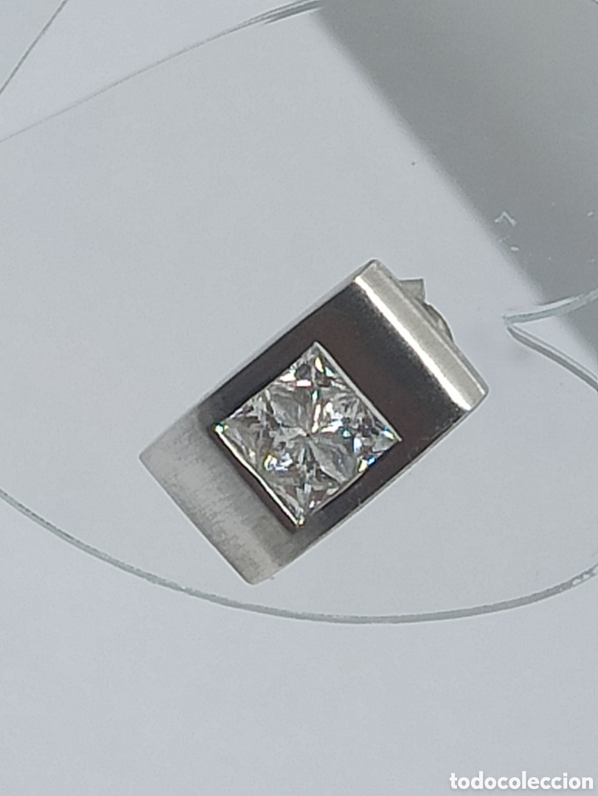 Joyeria: Pendiente en plata de Ley 925 y Circonitas - Foto 3