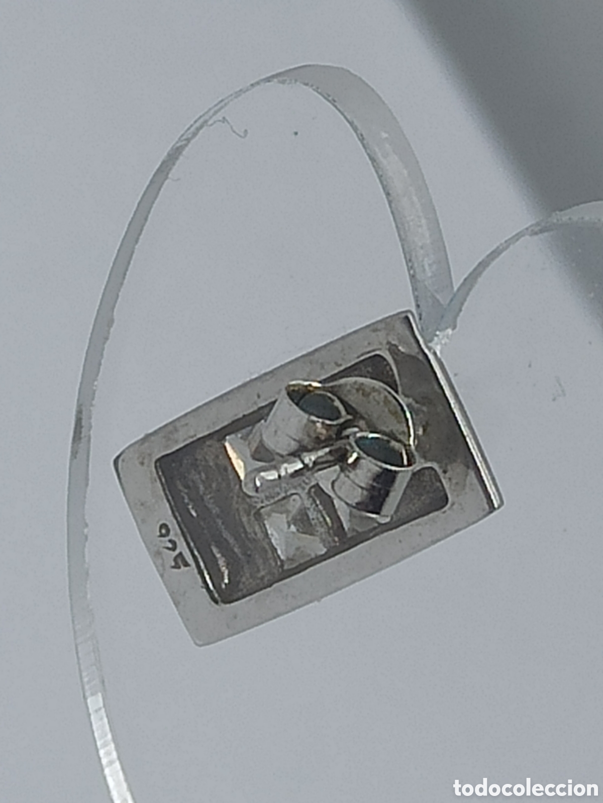 Joyeria: Pendiente en plata de Ley 925 y Circonitas - Foto 6