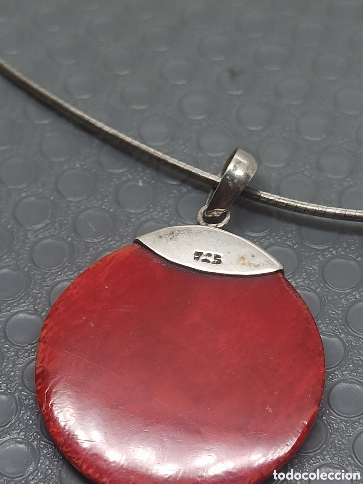 Joyeria: Collar en plata de ley 925 y Coral - Foto 3