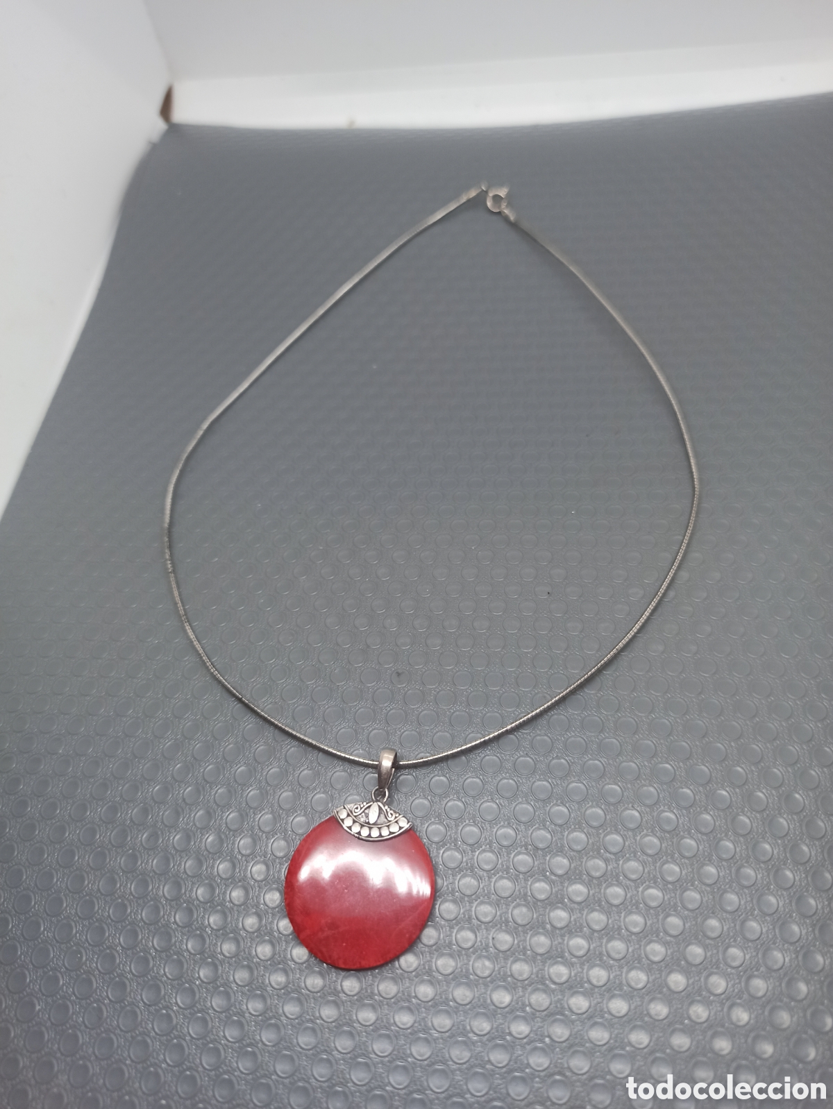 Joyeria: Collar en plata de ley 925 y Coral - Foto 1