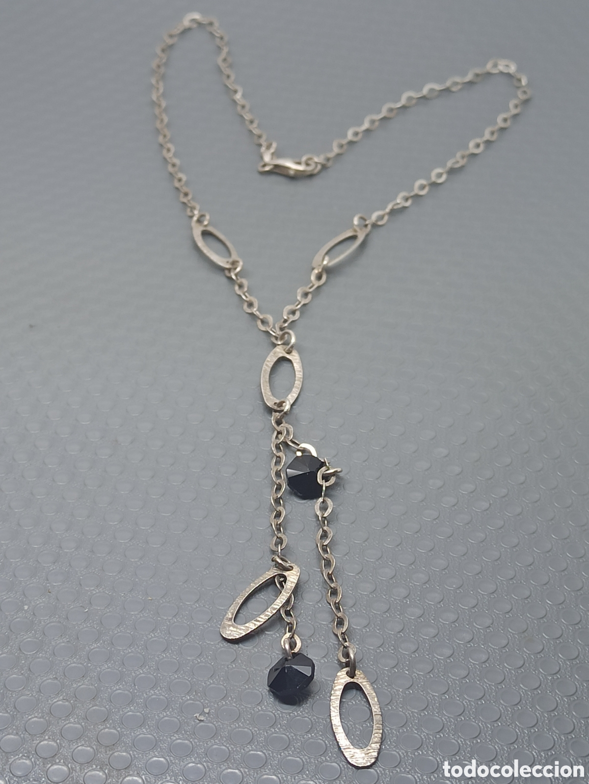 Joyeria: Collar en plata de ley 925 y piedra - Foto 1