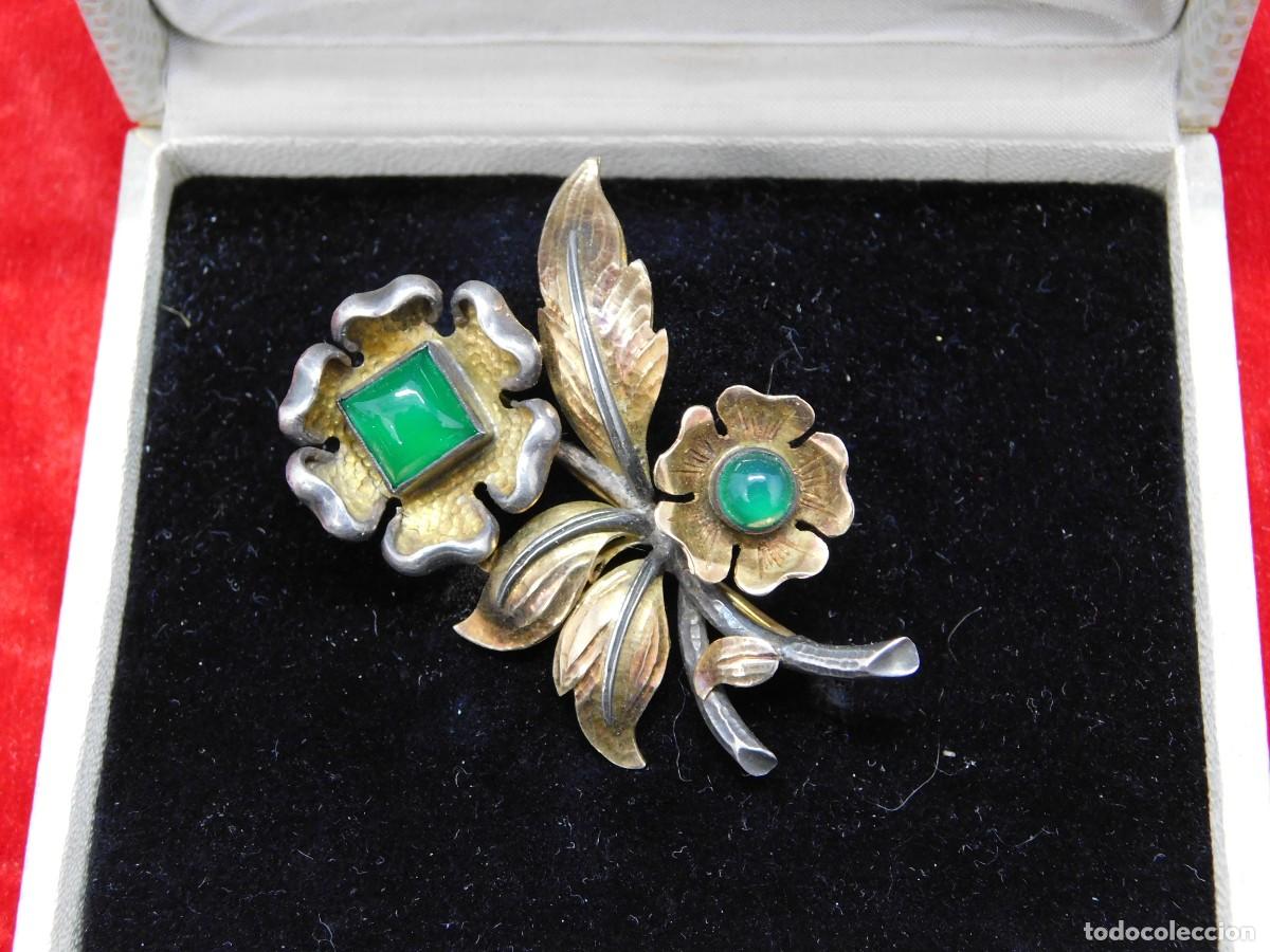 Joyeria: BROCHE - PLATA Y ORO - Foto 1