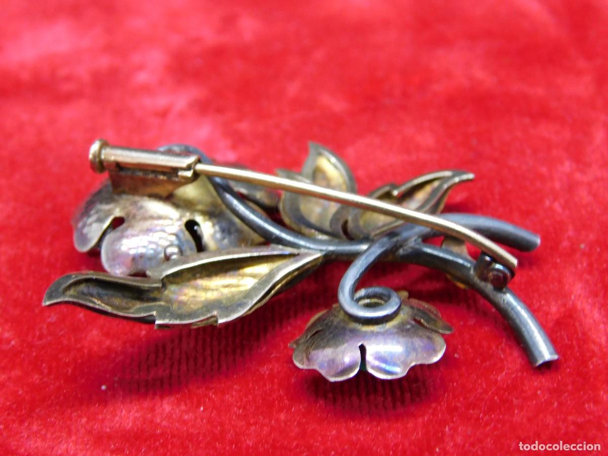 Joyeria: BROCHE - PLATA Y ORO - Foto 6