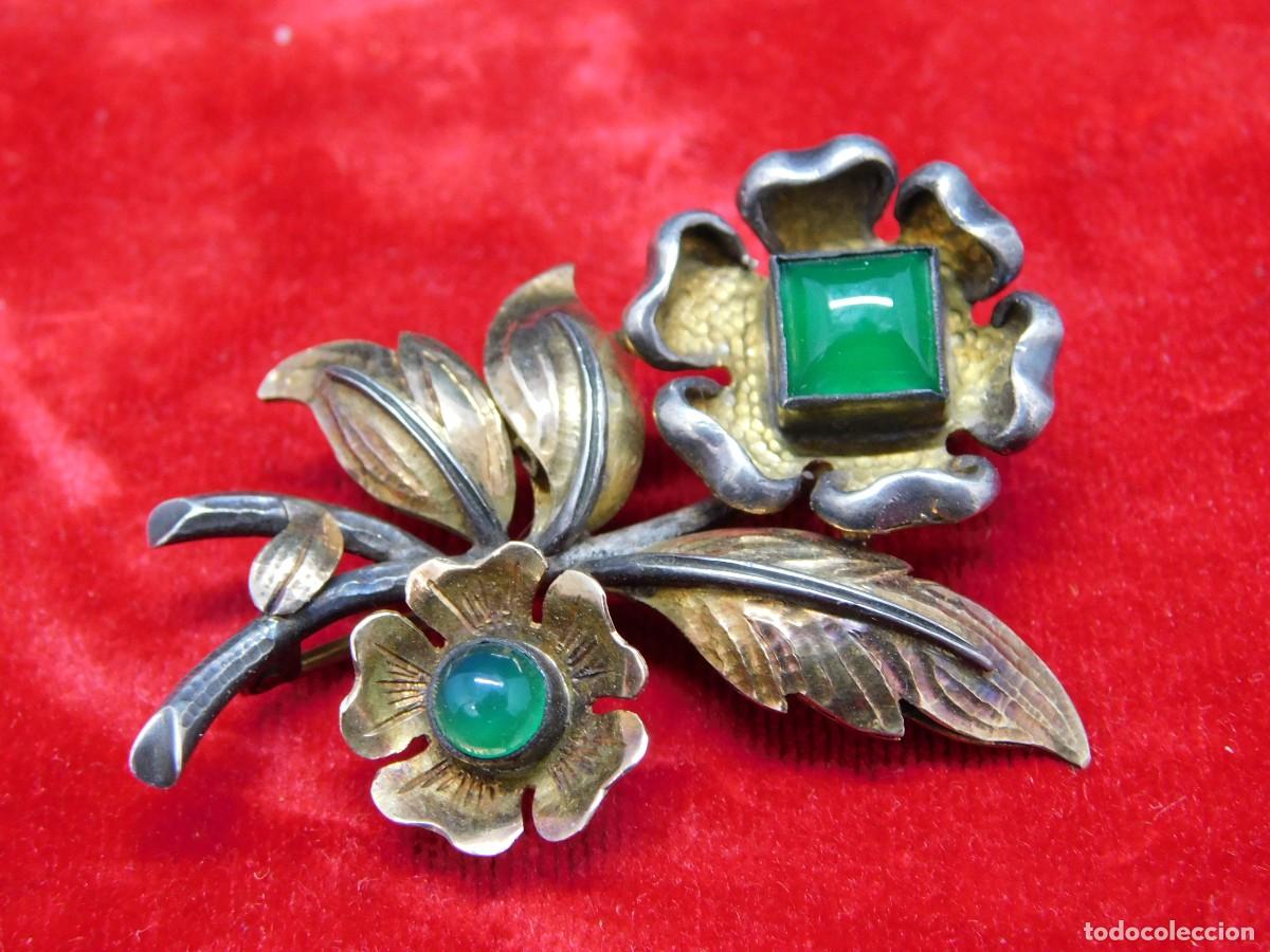 Joyeria: BROCHE - PLATA Y ORO - Foto 7
