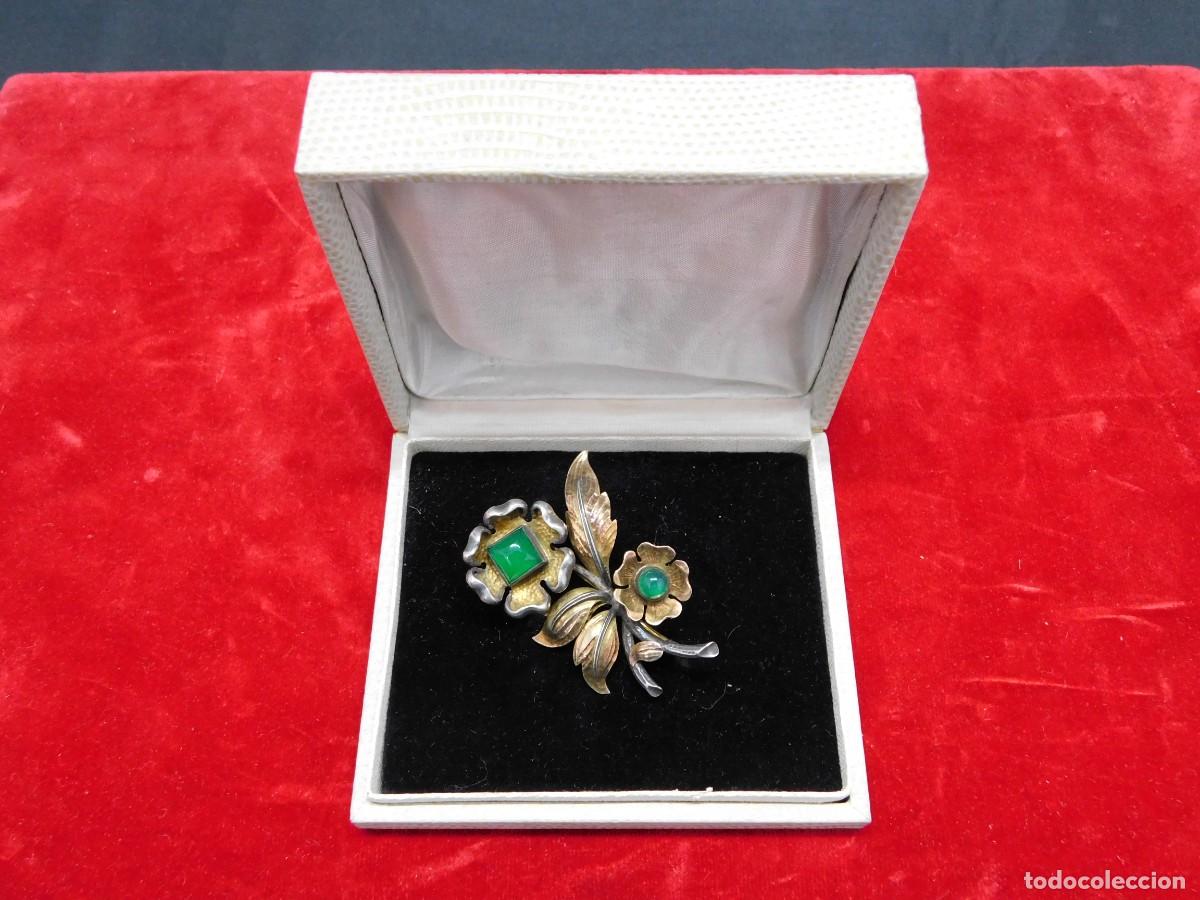 Joyeria: BROCHE - PLATA Y ORO - Foto 12
