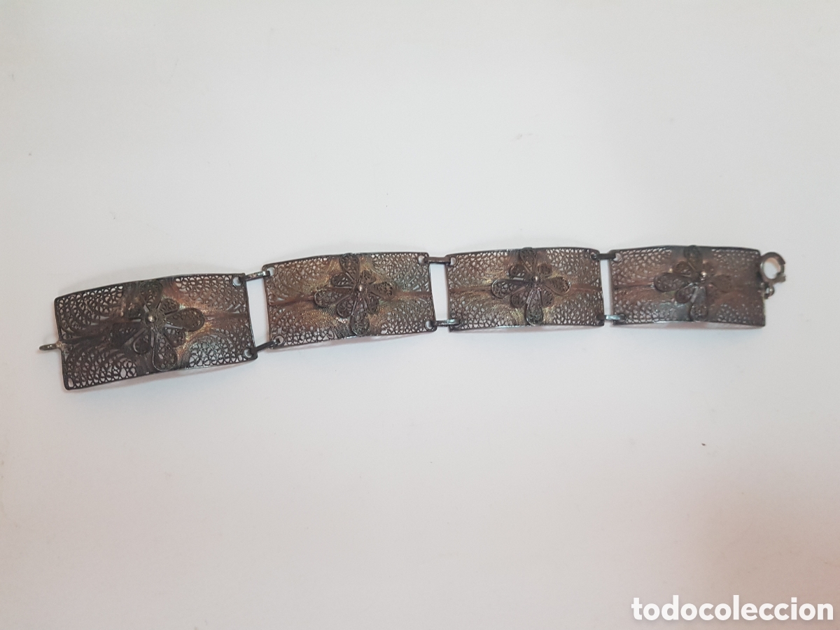 Joyeria: #426 Pulsera plata de ley 925 18cm - Foto 1