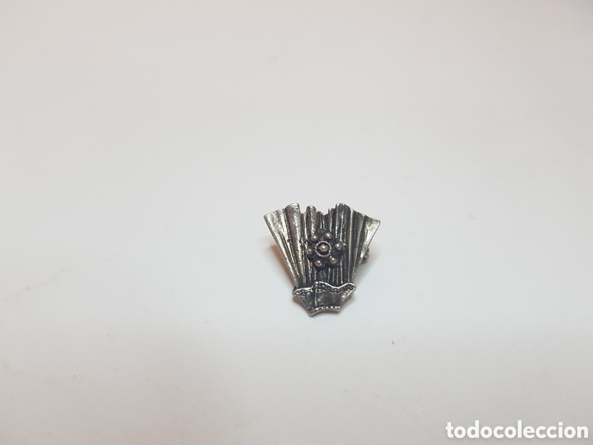 Joyeria: #644 Broche bot&oacute;n charro plata de ley 925 1,5cm - Foto 1