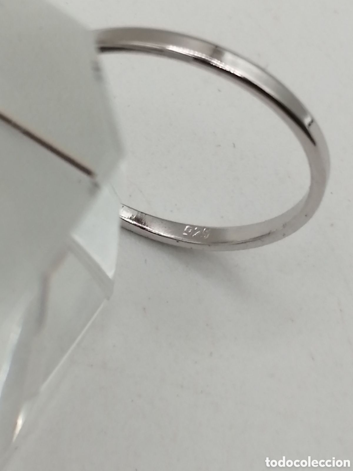 Joyeria: Anillo compromiso plata 925mls y cuarzo blanco - Foto 6