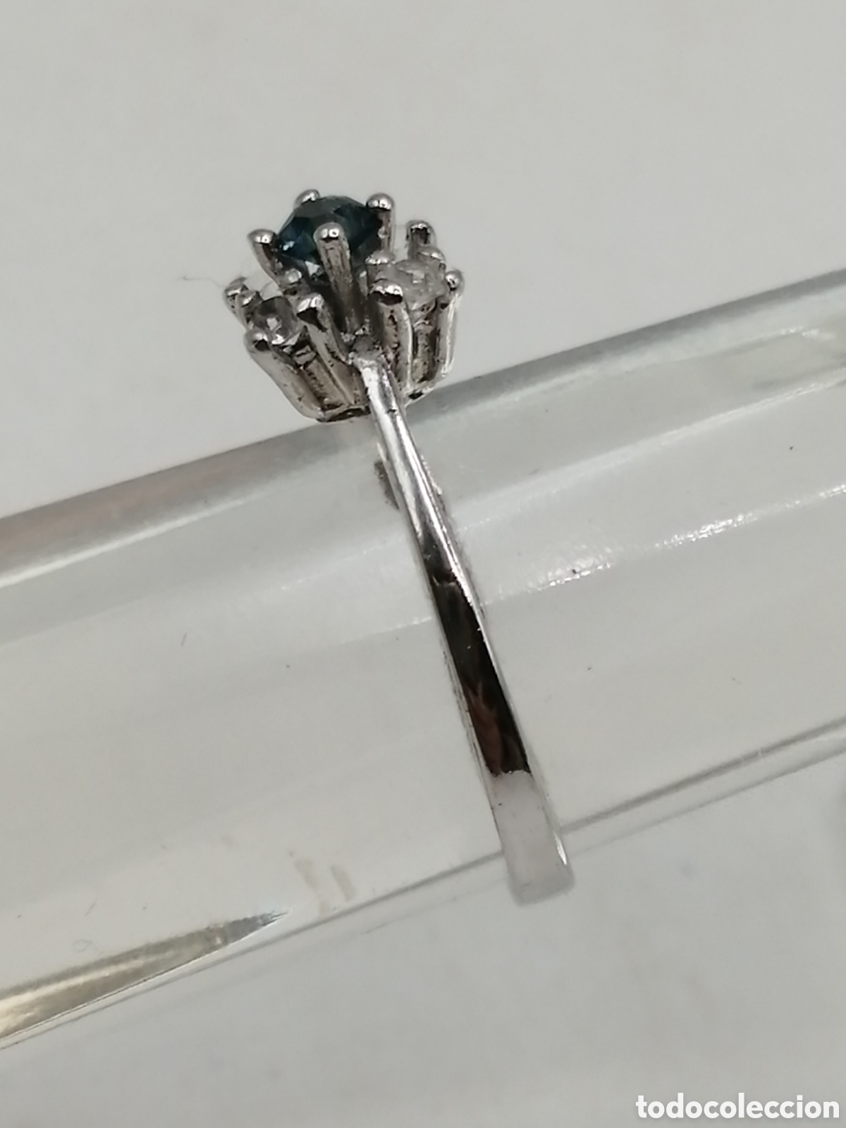 Joyeria: Anillo de compromiso plata y pedrer&iacute;a - Foto 2
