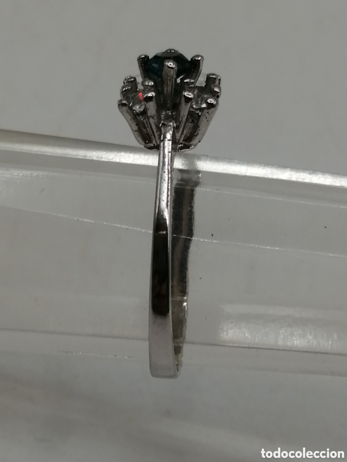 Joyeria: Anillo de compromiso plata y pedrer&iacute;a - Foto 4