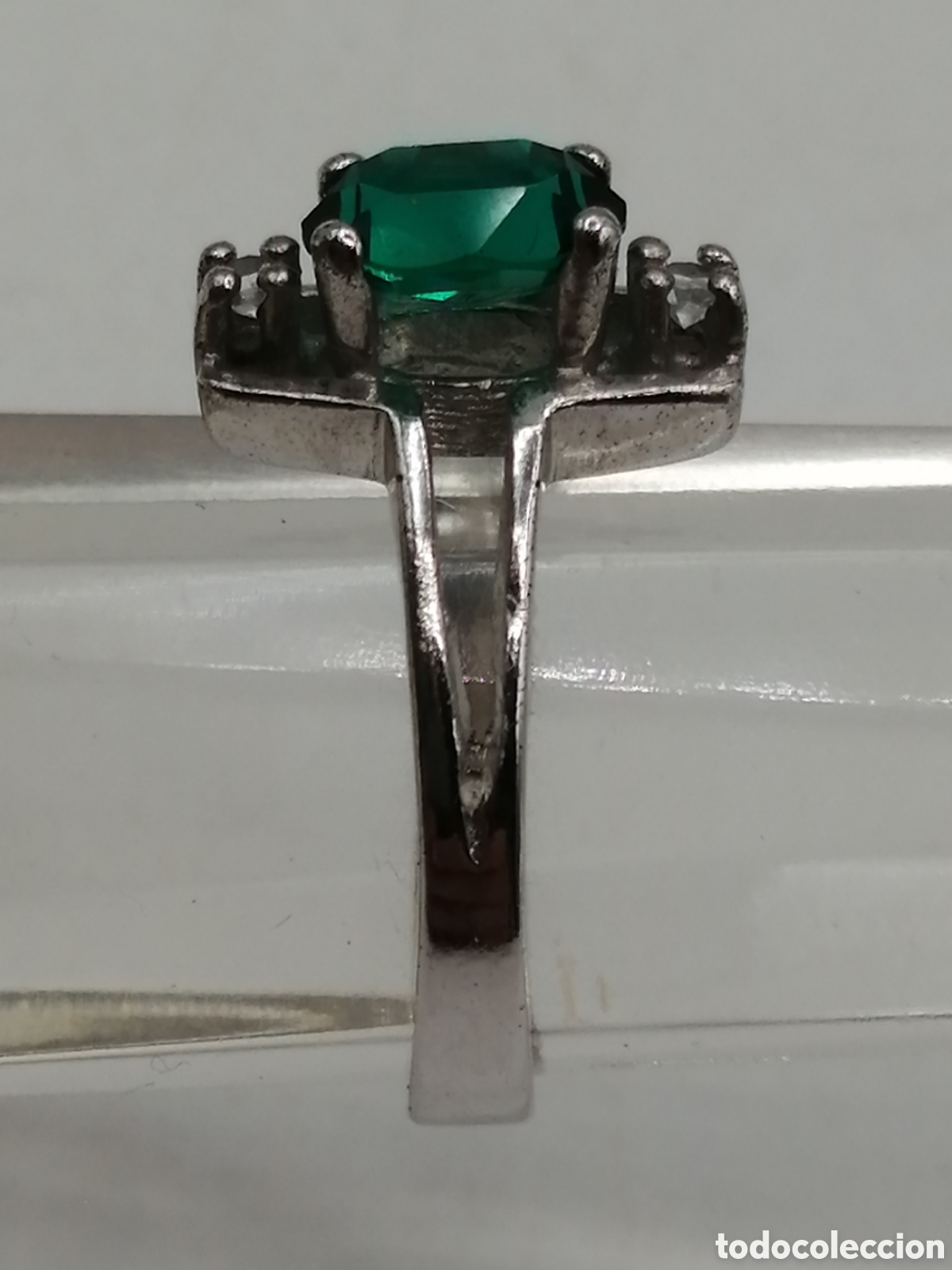 Joyeria: Anillo de compromiso plata y pedrer&iacute;a - Foto 2