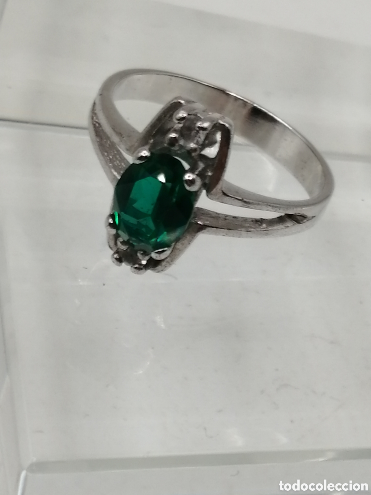 Joyeria: Anillo de compromiso plata y pedrer&iacute;a - Foto 4