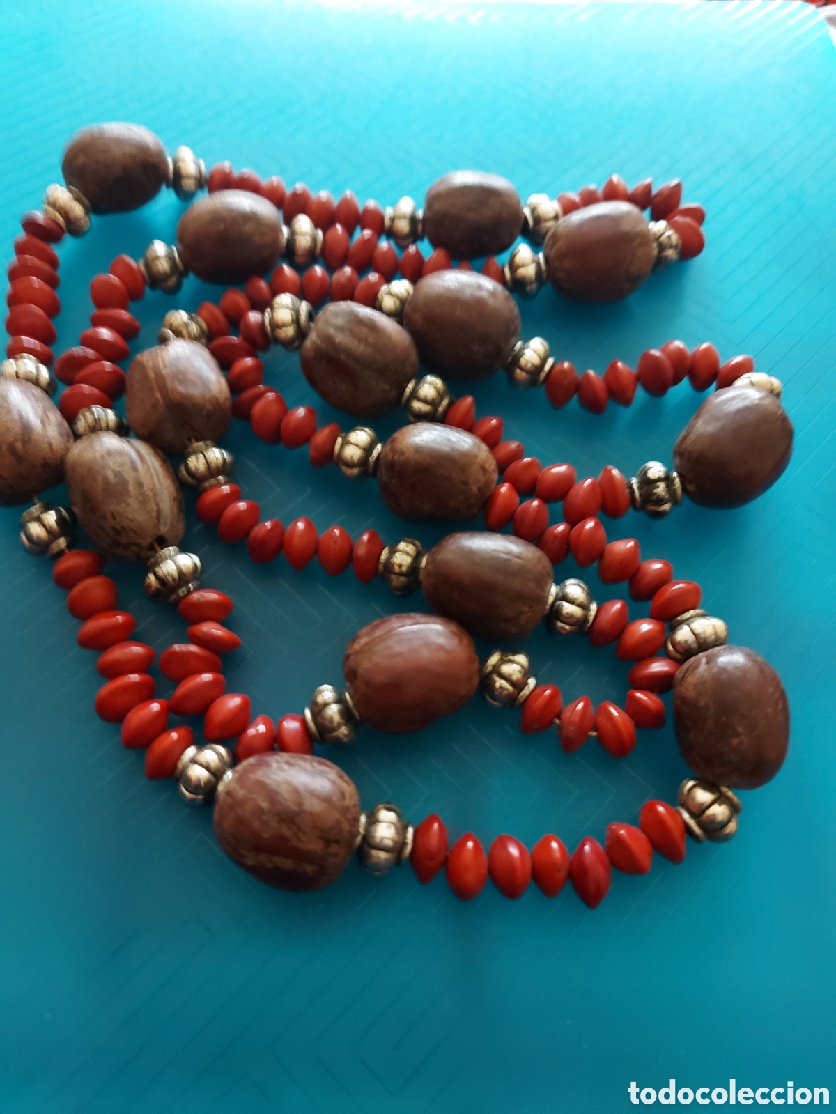 Joyeria: rojos y maderacollar - Foto 1