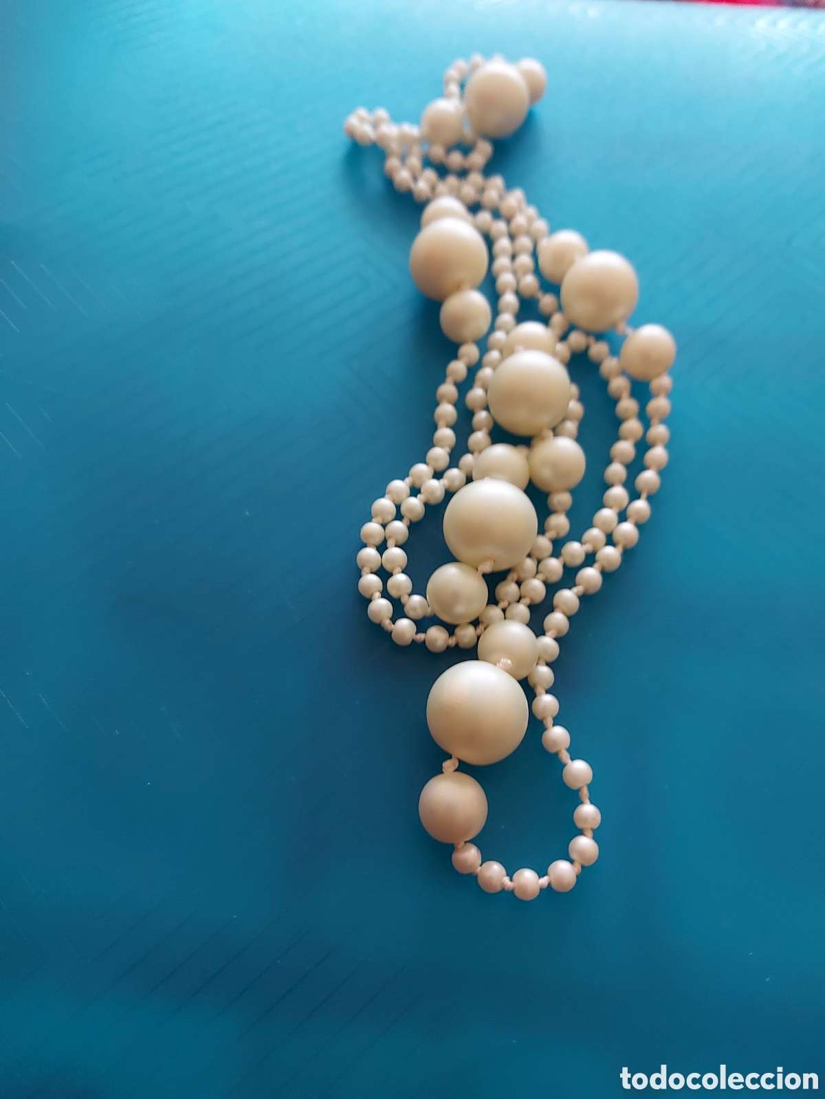 Joyeria: collar de perlas blancas - Foto 1
