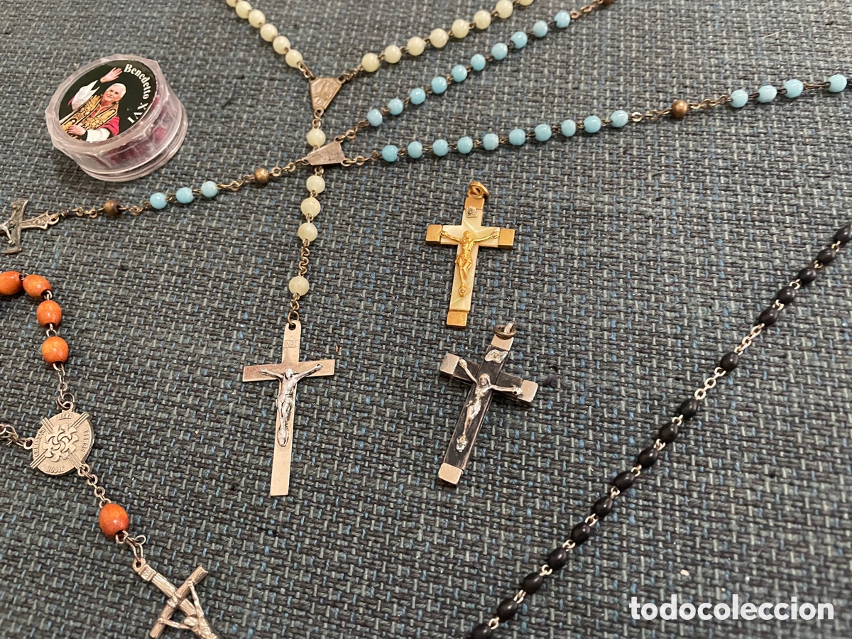Joyeria: Lote de rosarios todos - Foto 2