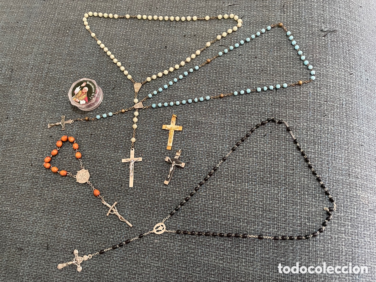 Joyeria: Lote de rosarios todos - Foto 1