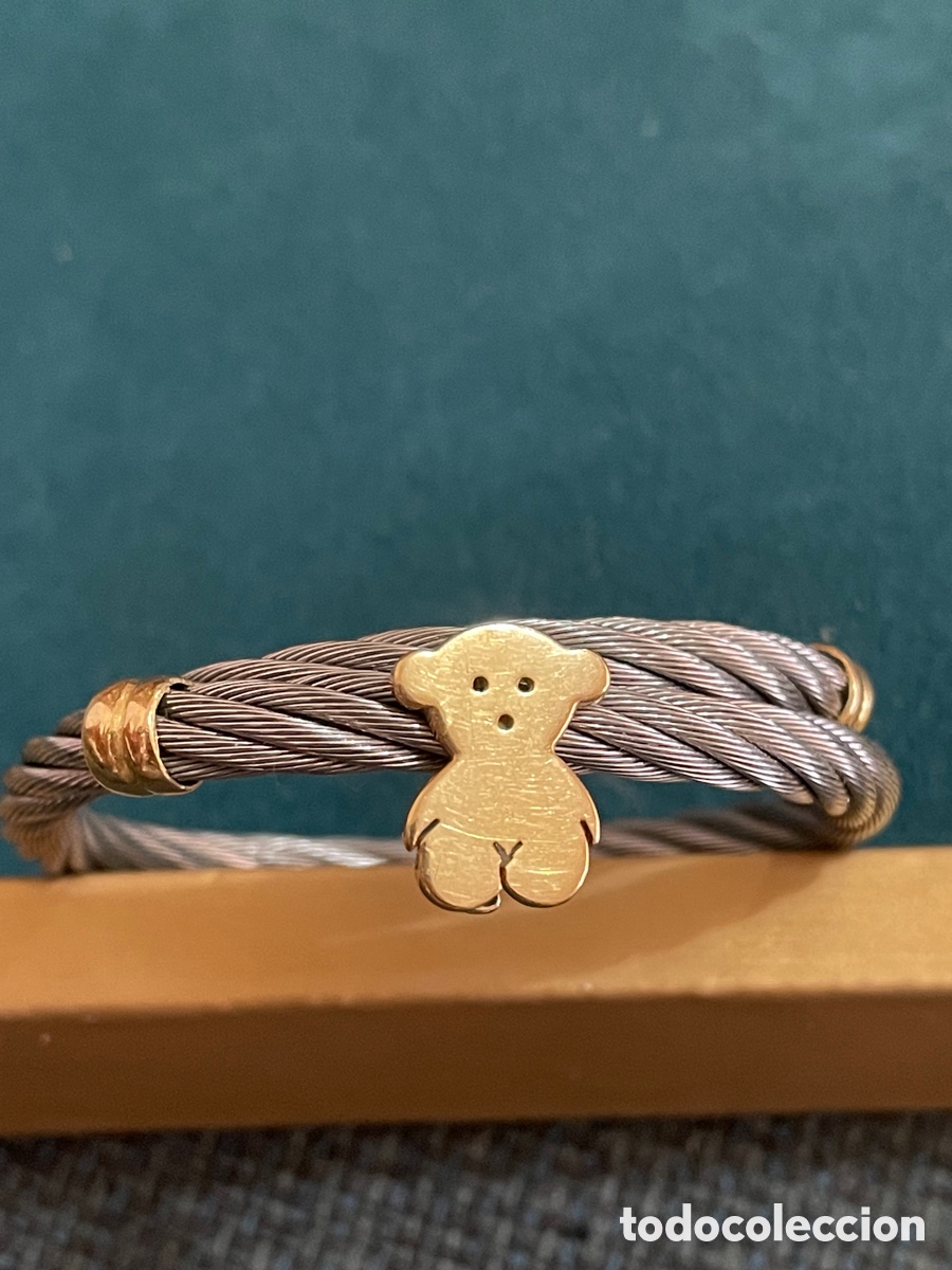 Joyeria: Pulsera antigua acero y oro tous? - Foto 7