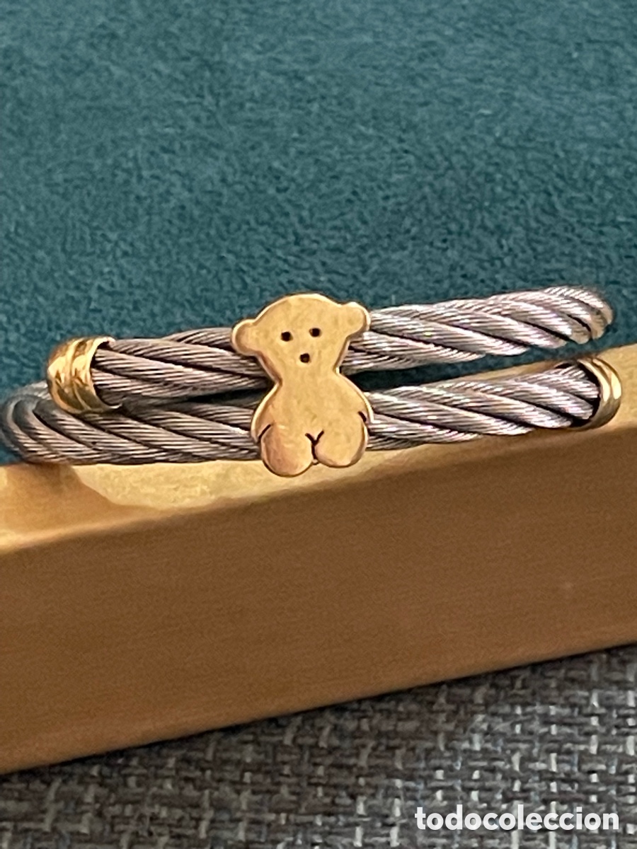 Joyeria: Pulsera antigua acero y oro tous? - Foto 1