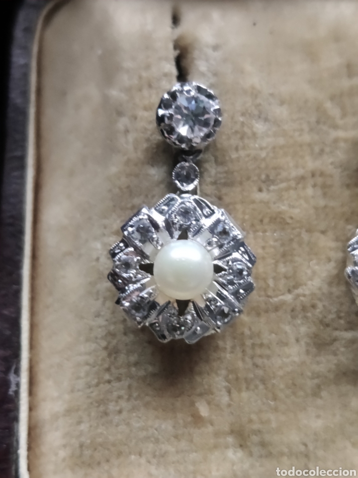 Joyeria: Pendientes vintage perlas - Foto 3