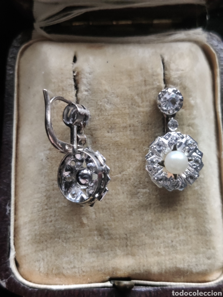 Joyeria: Pendientes vintage perlas - Foto 4