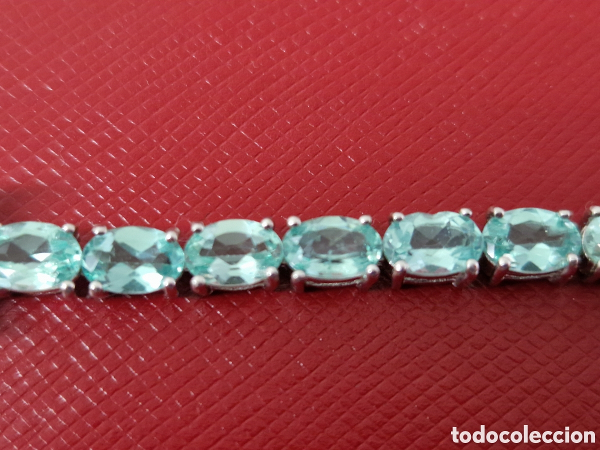 Joyeria: IMPRESIONANTE PULSERA PLATA Y APATITOS - Foto 9
