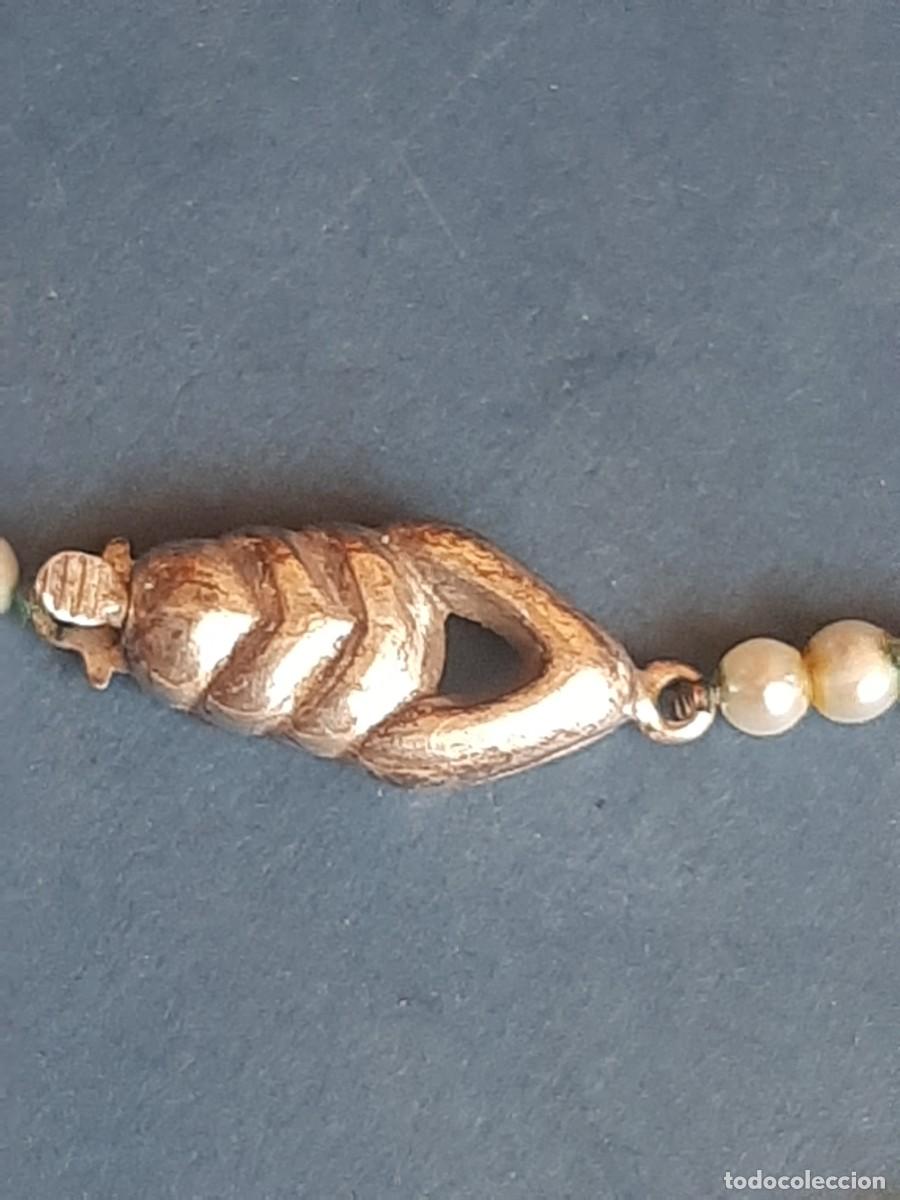 Joyeria: Collar de perlas y plata a&ntilde;os 30 - Foto 5