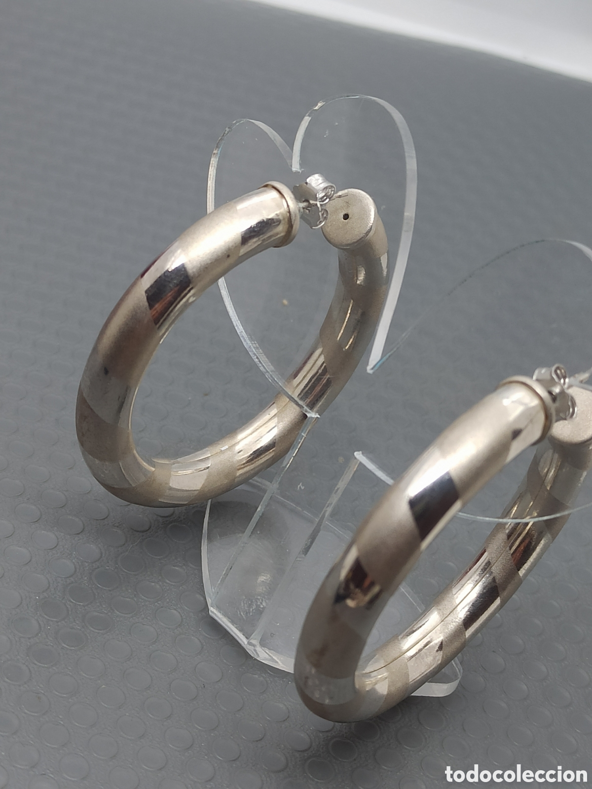 Joyeria: Aros grandes en Plata de Ley 925 - Foto 2