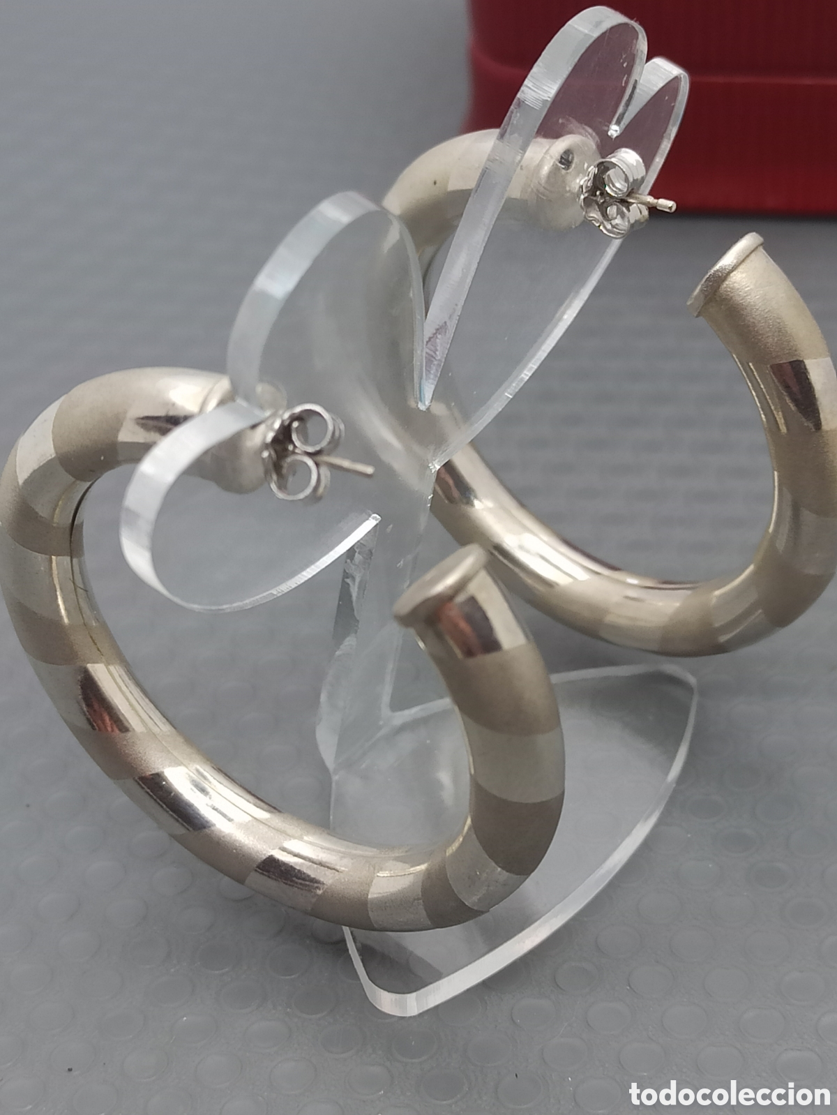 Joyeria: Aros grandes en Plata de Ley 925 - Foto 1