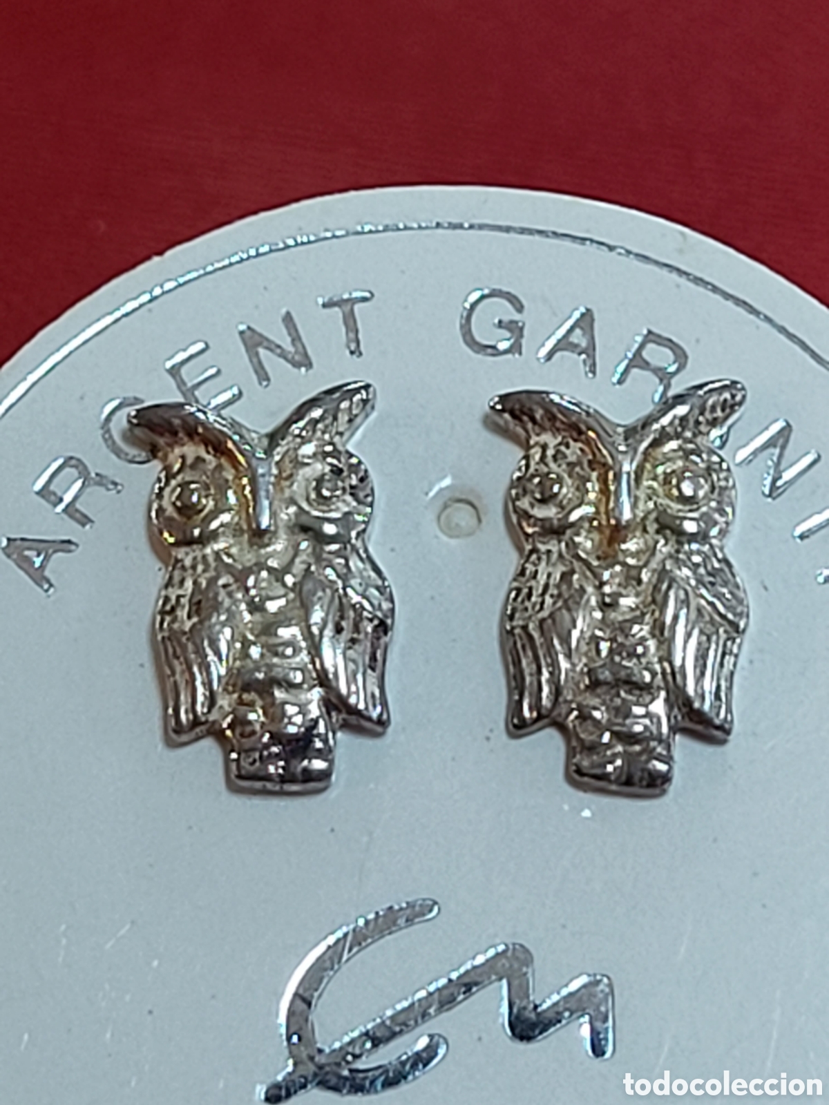 Joyeria: PENDIENTES PLATA DE LEY 925 EN FORMA DE BUHO - Foto 2