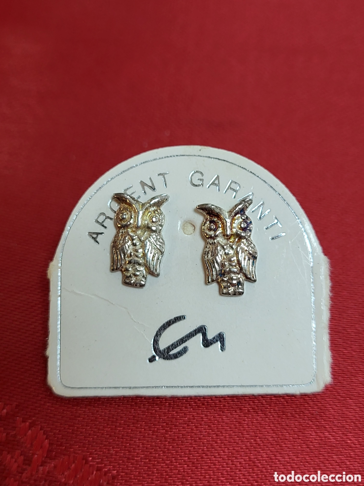 Joyeria: PENDIENTES PLATA DE LEY 925 EN FORMA DE BUHO - Foto 1