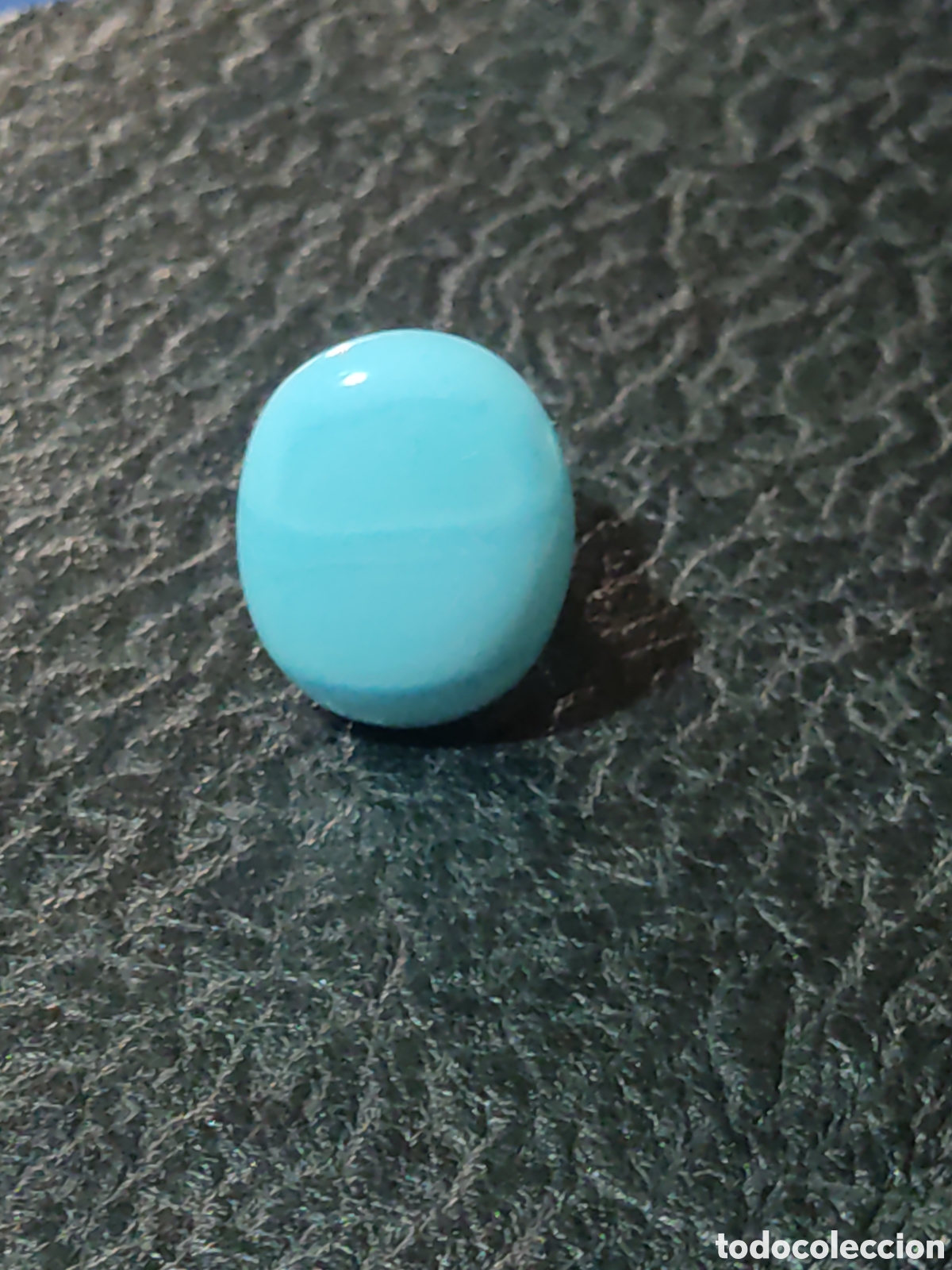 Joyeria: Anillo de opalina azul a&ntilde;os 80.Ajustable. - Foto 2