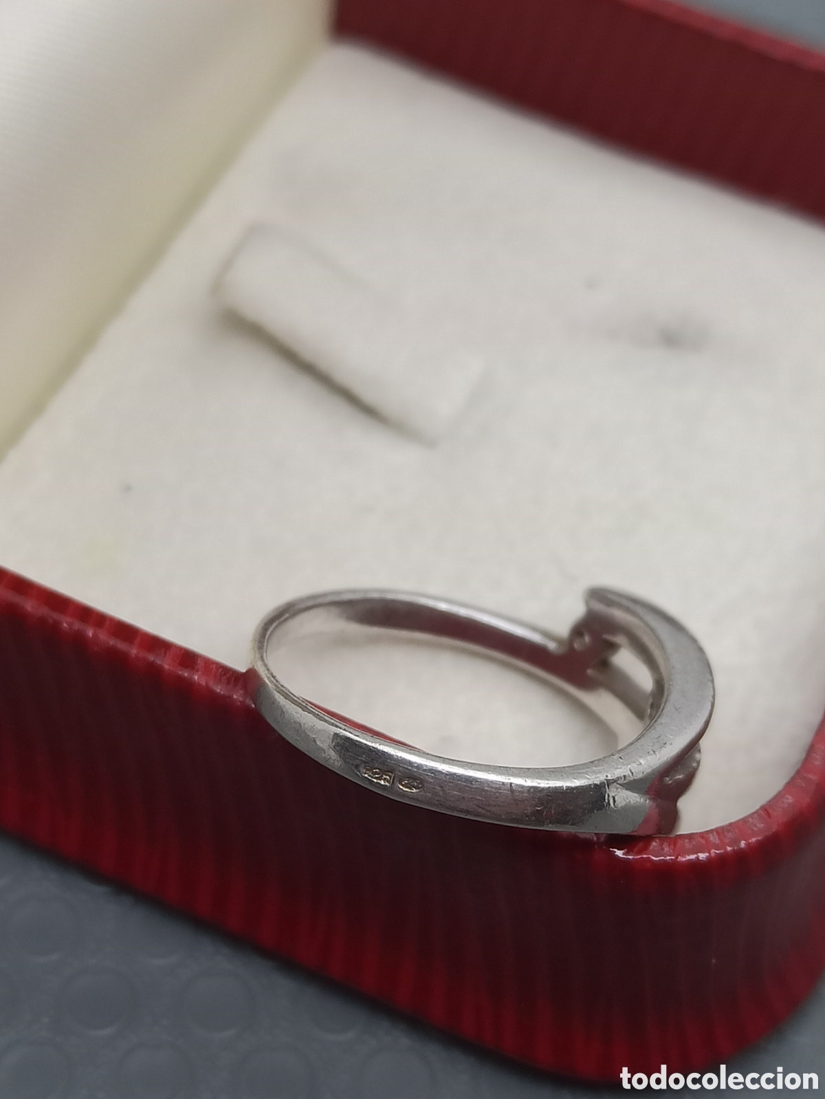 Joyeria: Anillo en plata de Ley 925 y Circonitas - Foto 4