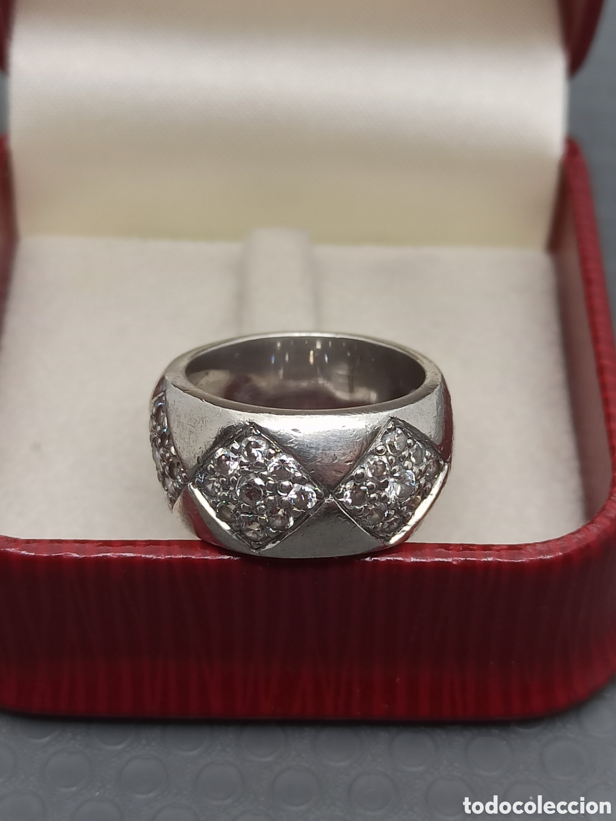 Joyeria: Anillo en Plata de Ley 925 y Circonitas - Foto 4