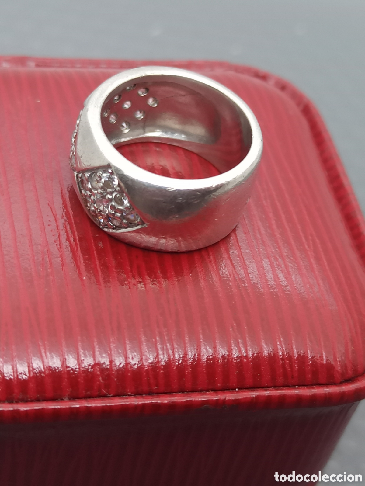 Joyeria: Anillo en Plata de Ley 925 y Circonitas - Foto 5