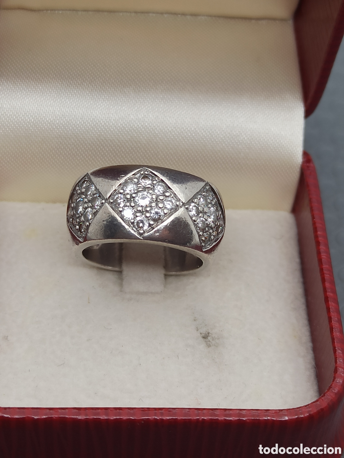 Joyeria: Anillo en Plata de Ley 925 y Circonitas - Foto 1