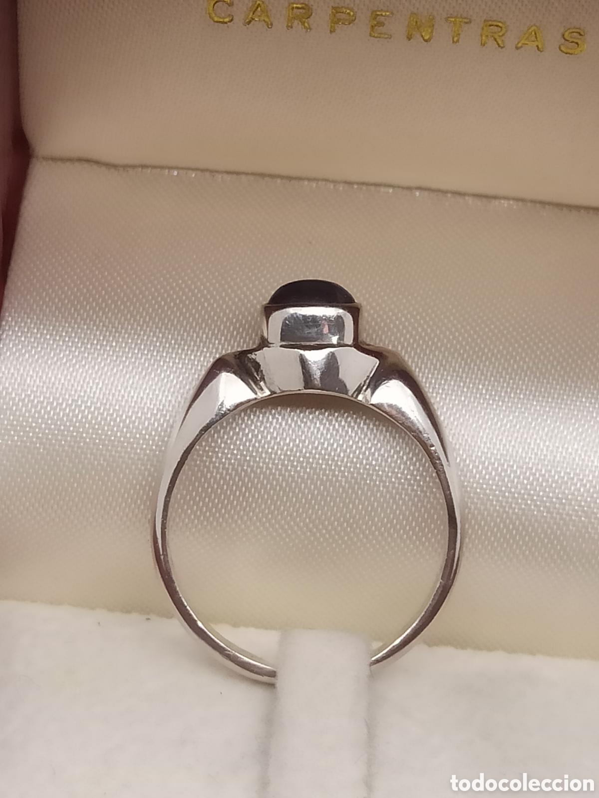 Joyeria: Anillo en Plata de Ley 925 y piedra azul - Foto 5