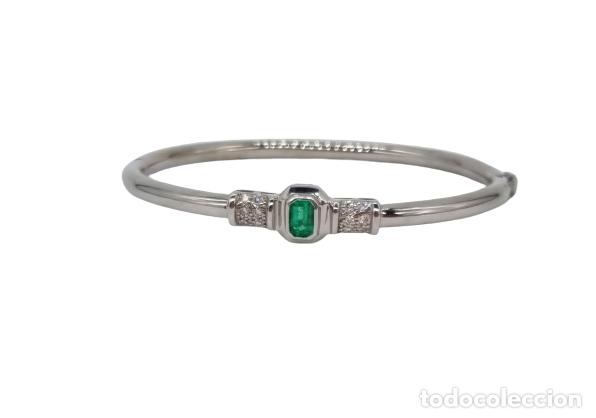Joyeria: Pulsera de oro con esmeralda y diamantes - Foto 7