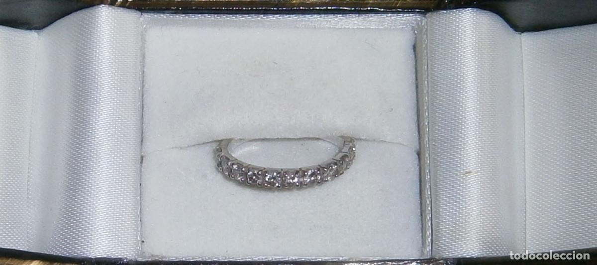 Joyeria: anillo oro blanco y 11 brillantes - Foto 3