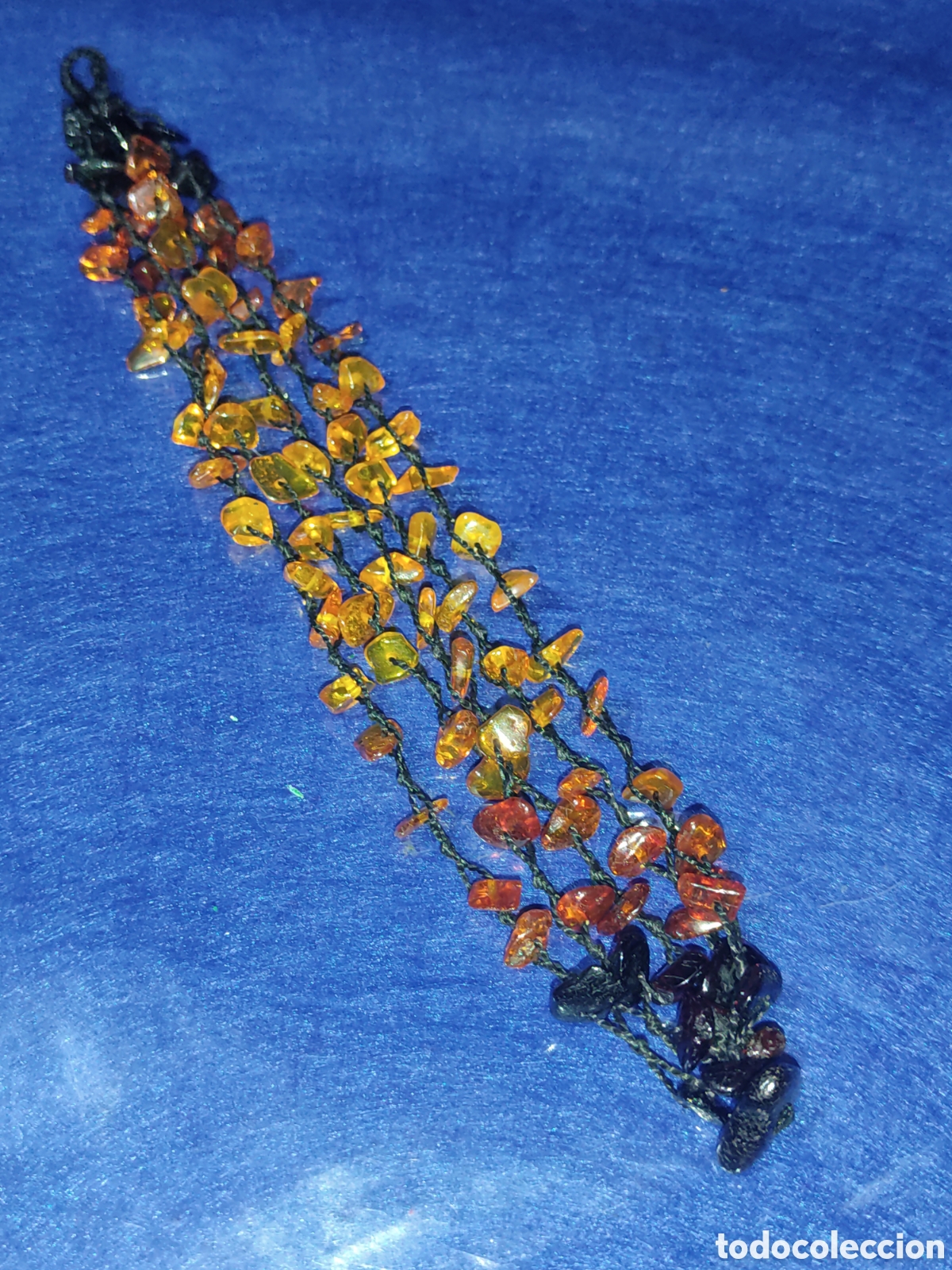 Joyeria: Pulsera de &aacute;mbar del B&aacute;ltico 4 hilos. - Foto 4