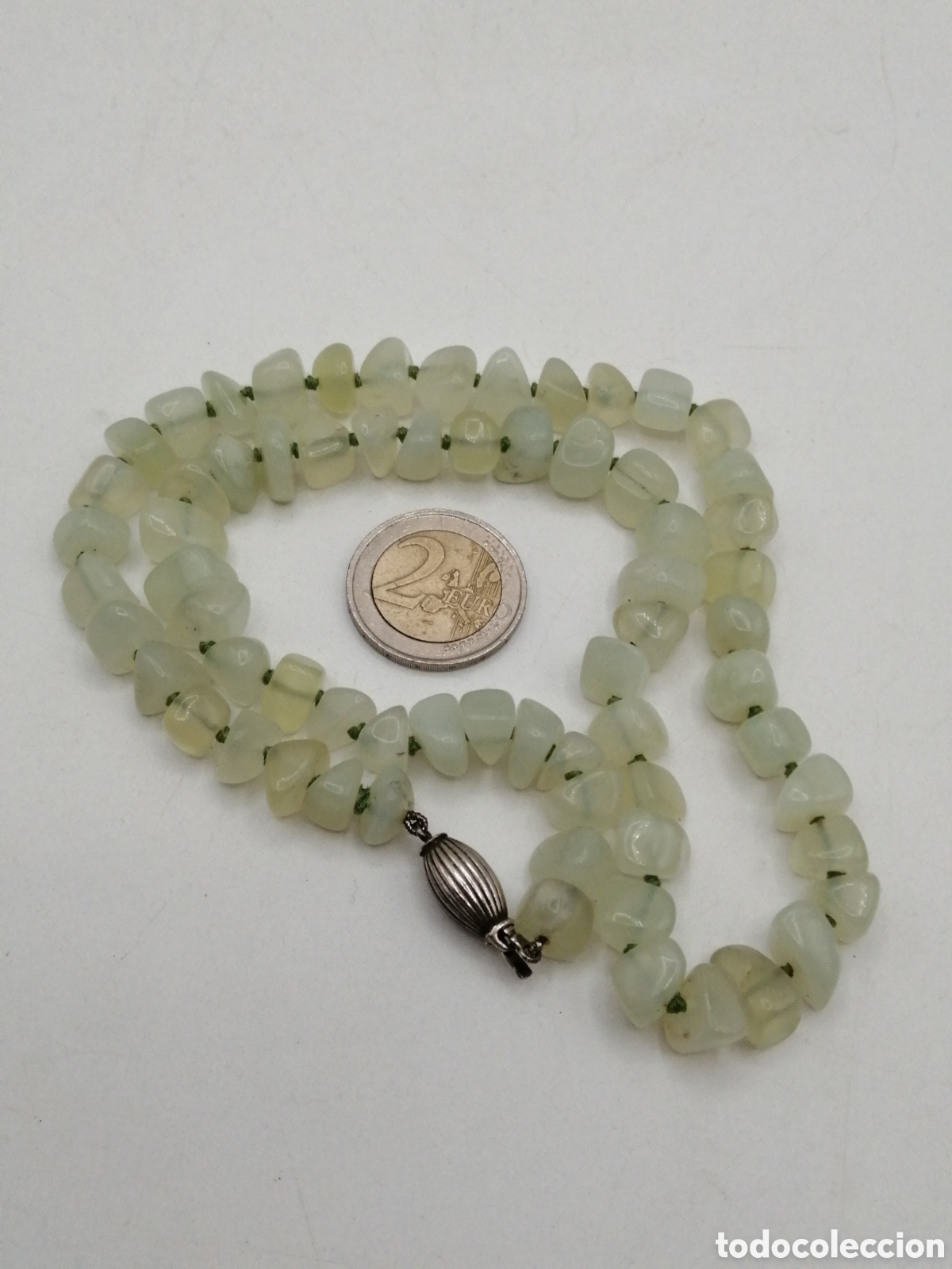 Joyeria: Collar jade. Cierre plata de ley - Foto 5