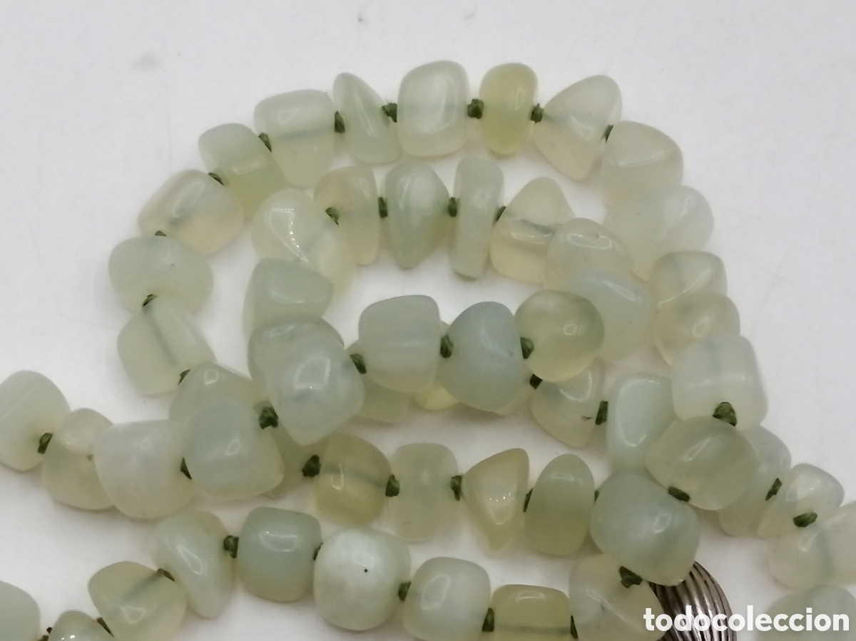 Joyeria: Collar jade. Cierre plata de ley - Foto 6
