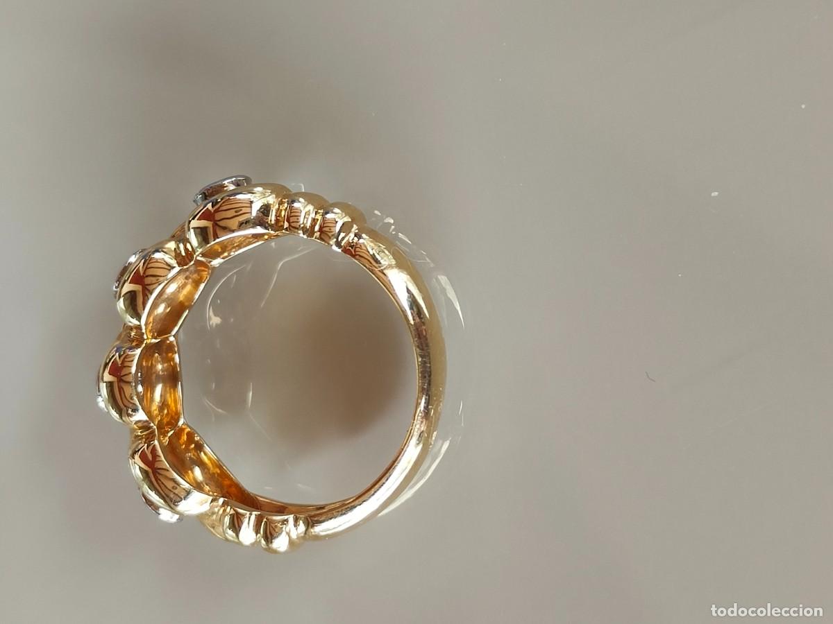Joyeria: ANILLO ORO 18K Y 4 BRILLANTES - Foto 5
