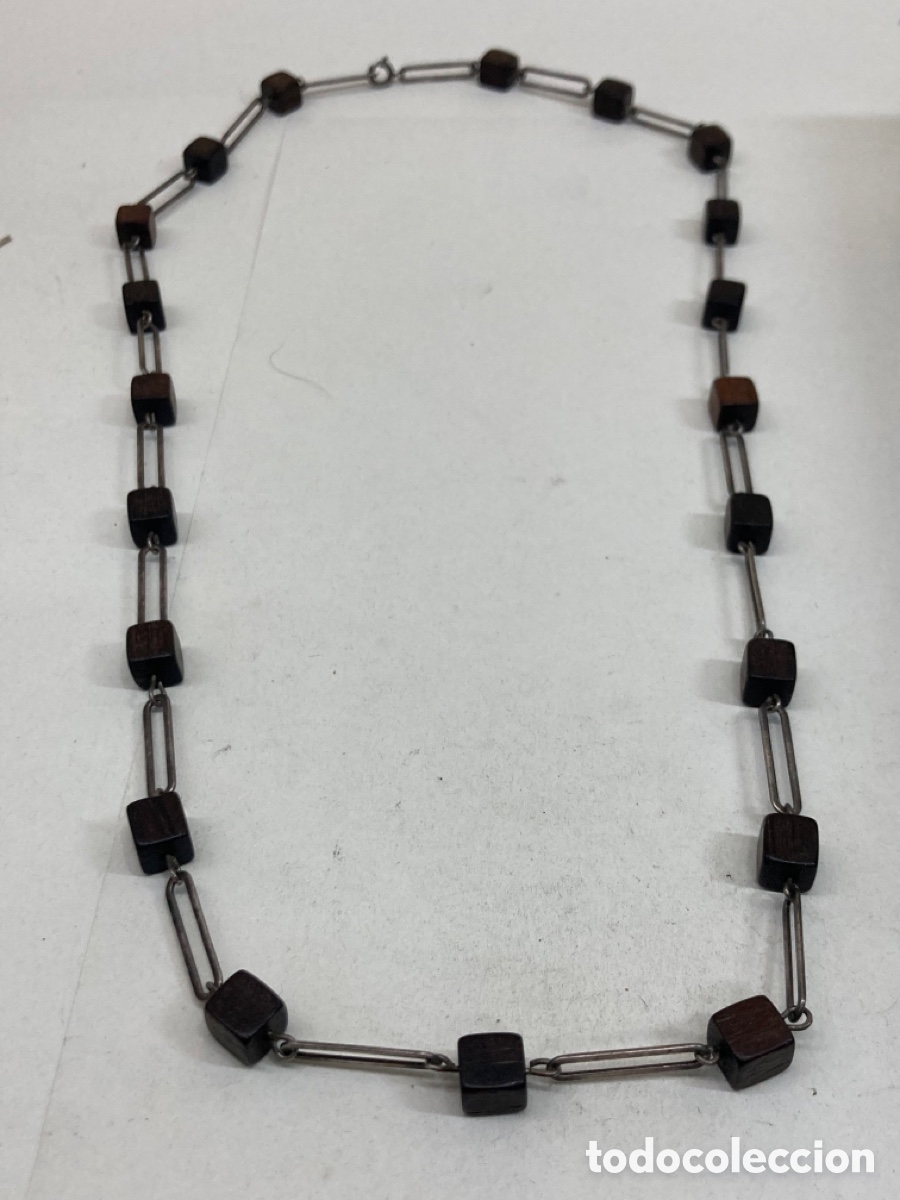 Joyeria: Collar de plata y madera / COLL 01 - Foto 1
